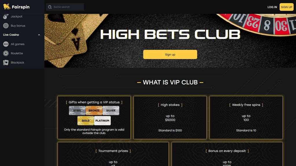 Fairspin Online Casino - User Experience Testimonial 2026